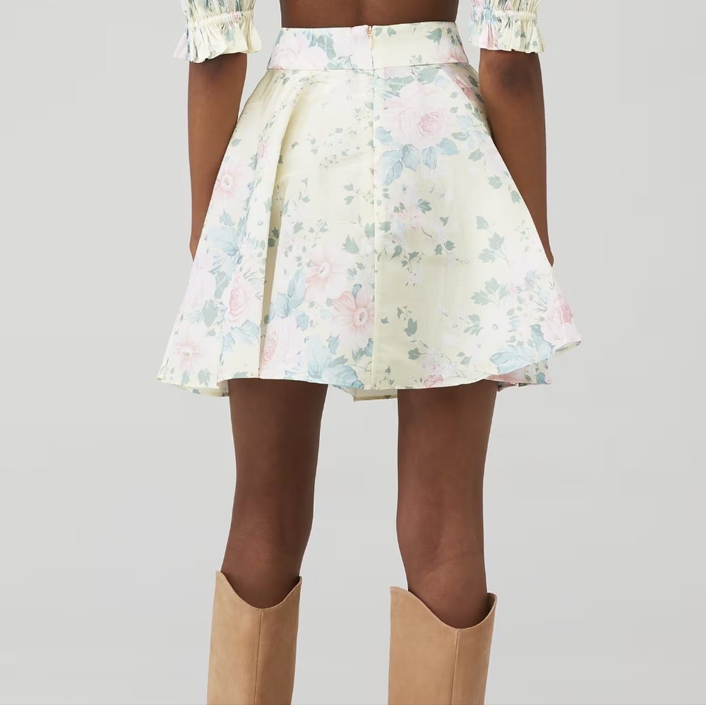 Selkie Paper Doll Floral Skirt - Picture 3 of 9